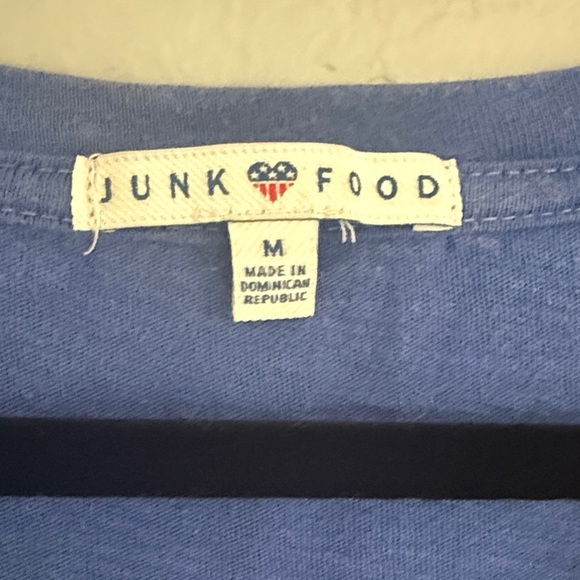 Junk Food Womens Top T-Shirt Denver Broncos Football Blue Orange Size Medium - Picture 2 of 12